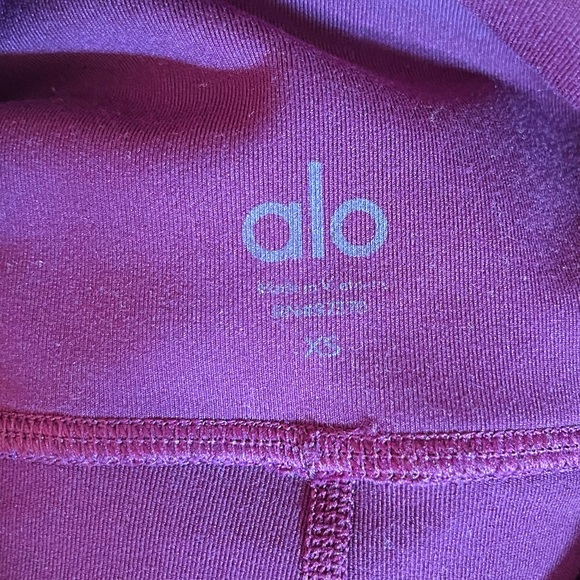 Alo Yoga High-Waist Airbrush Legging Size XS in Purple - Picture 4 of 5